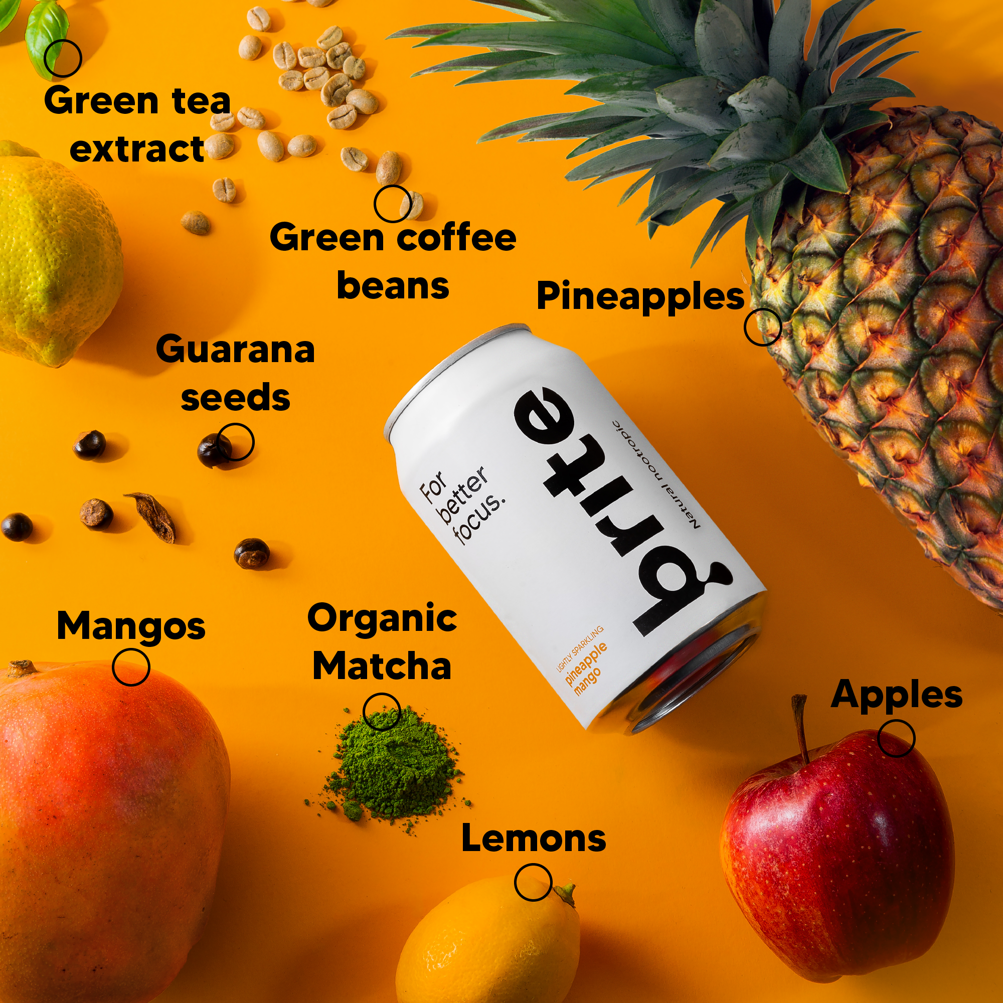 Pineapple Mango Nootropic Drink